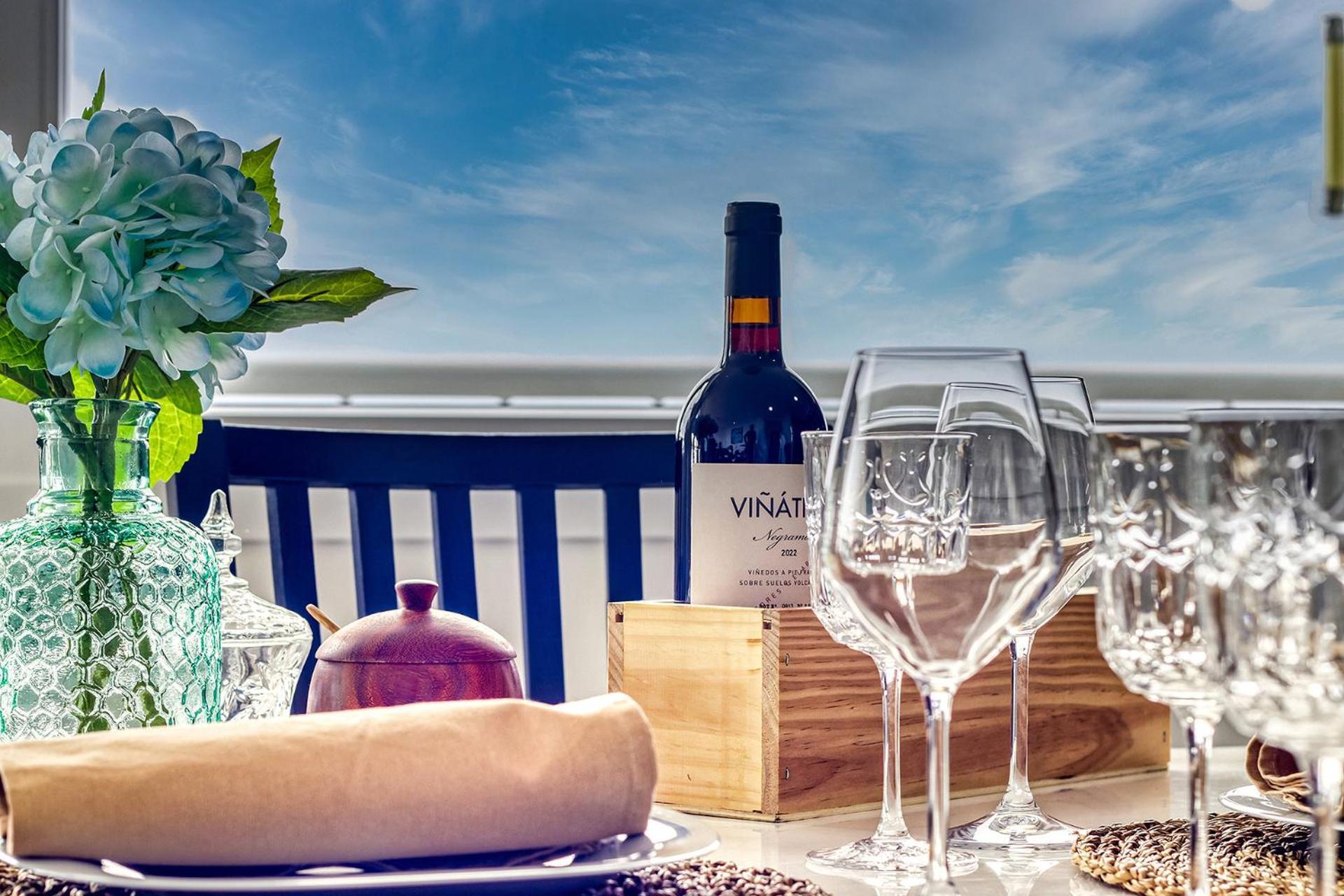 Central Modern Apartment With Private Parking & Ocean View & Coffee Corner Icod De Los Vinos Luaran gambar